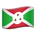 🇧🇮 flag: Burundi display on Apple